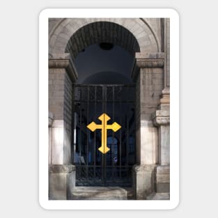 Church door Sticker